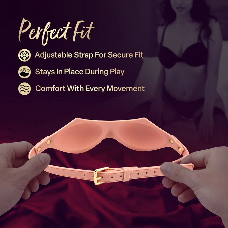 Temptasia Ardor - Silicone Blindfold - Pink