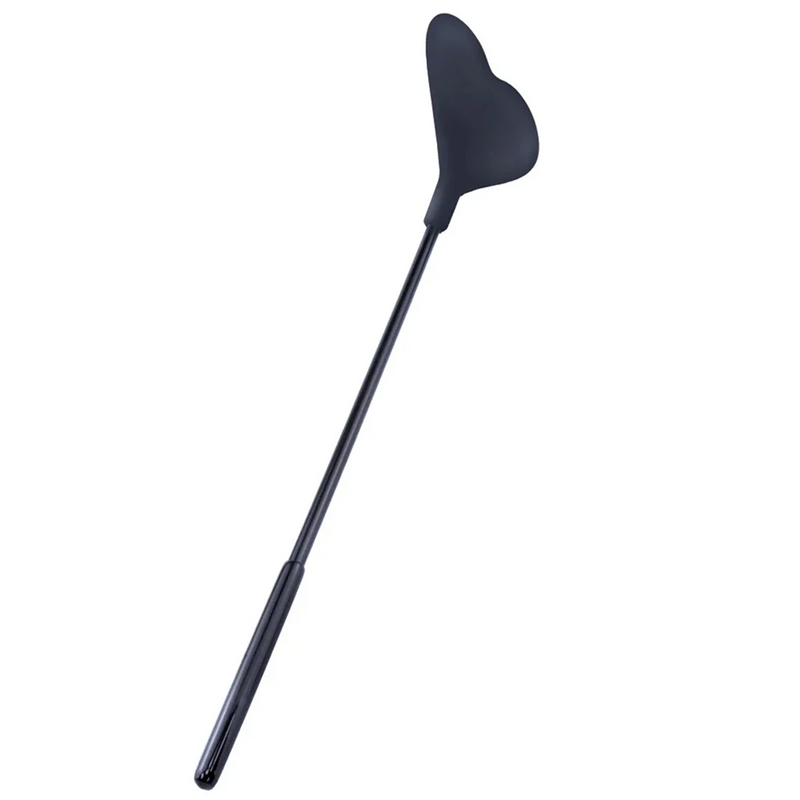 Temptasia Ardor - Silicone Heart Crop - Black