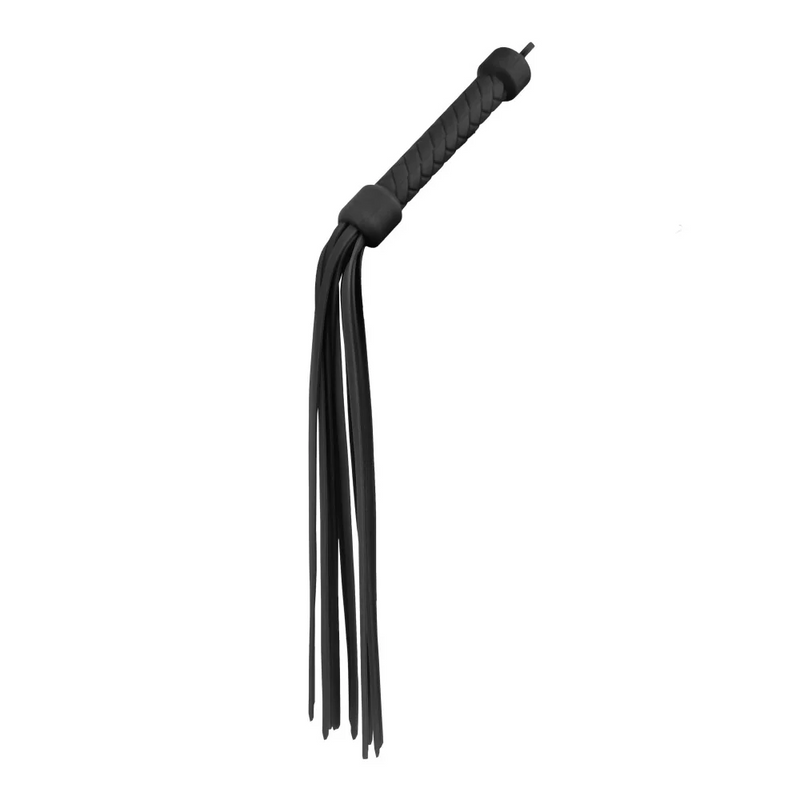 Temptasia Ardor - Silicone Flogger - Black