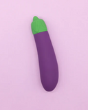 Dame Products Vibrator Eggplant Emojibator Vibrator