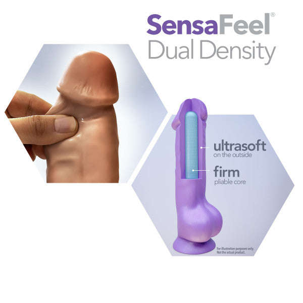 Au Naturel 6.5 Inch Suction Cup Dildo - Vanilla