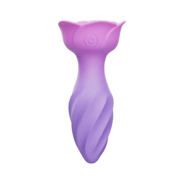 The Rotating Rose Vibrating Booty Plug
