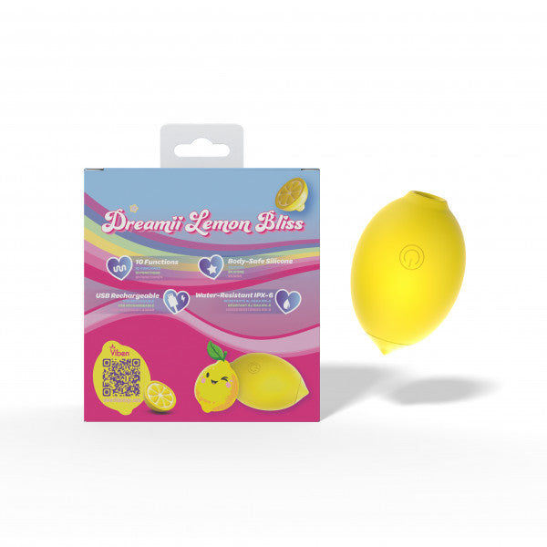Dreamii Lemon Bliss Clitoral Suction Vibrator