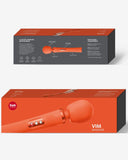 Fun Factory Vibrator Fun Factory Vim Silicone Weighted Rumbly Wand Vibrator - Orange