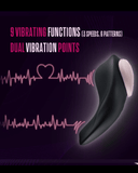 Blush Vibrator Heartbeat Panty Vibrator with Remote Control