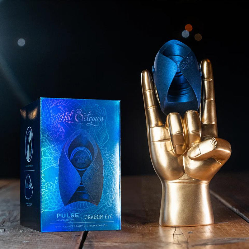 Hot Octopuss Pulse Solo Dragon Eye  Oscillating Penis Masturbator