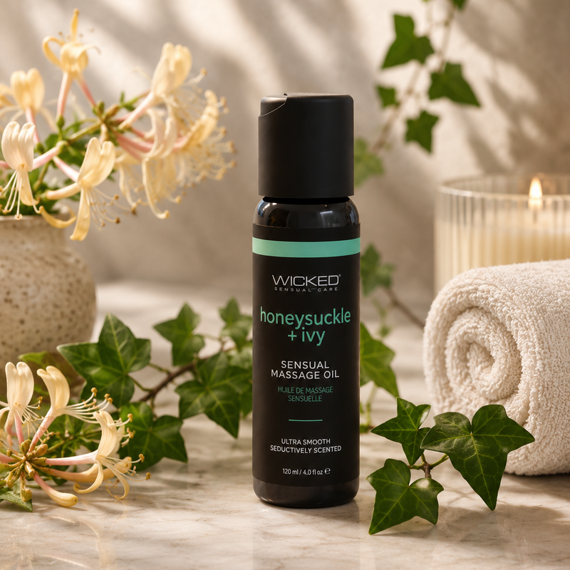 Wicked Honeysuckle and Ivy Sensual Massage Oil