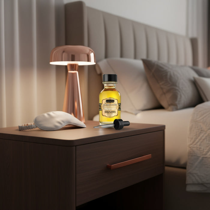 Kama Sutra Vanilla Creme Kissable Foreplay Oil Of Love .75 oz