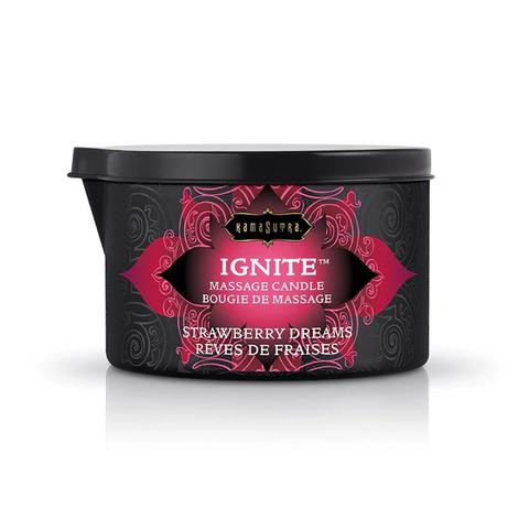 Ignite Massage Oil Candles by Kama Sutra - Various Scents