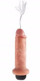 Pipedream Products Dildo King Cock Squirting 6 Inch Dildo - Vanilla
