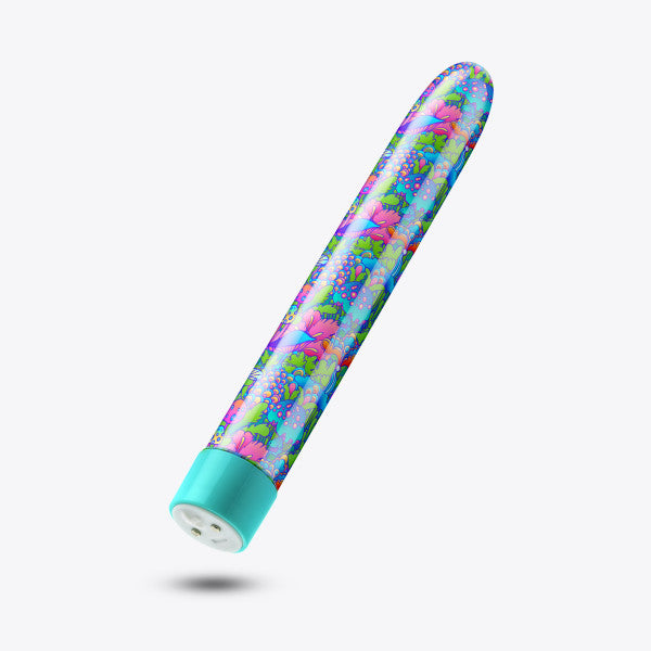 Utopia Powerful Extra Long Mushroom Patterned Vibrator