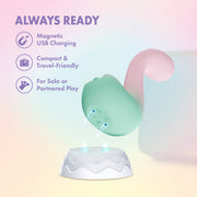 Melody Double Ended Licking Tongue & G-Spot Vibrator