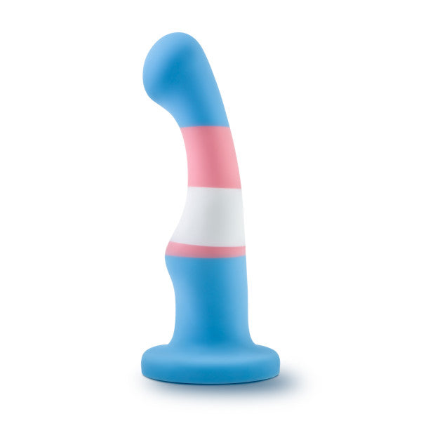 True Blue 6 Inch Silicone Suction Cup Dildo