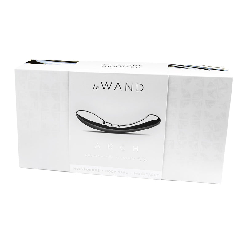 Le Wand Arch Double Ended Stainless Steel Dildo