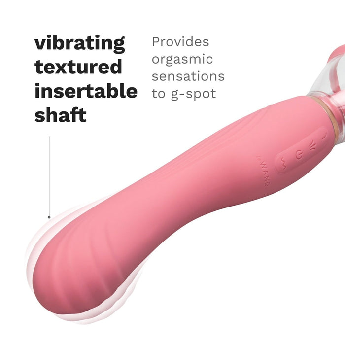 Lick Double Ended Tongue, Suction, and G-Spot Vibrator