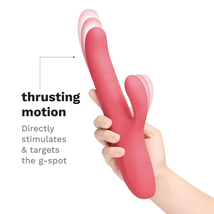Thrust Rechargeable Thrusting Rabbit Vibrator