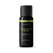 Wicked Lemongrass & Ginger Sensual Massage Oil 4 oz