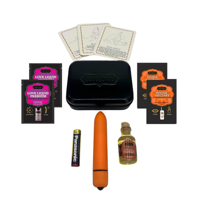 The Kama Sutra Weekender Sensual Play Kit - Tropical Mango