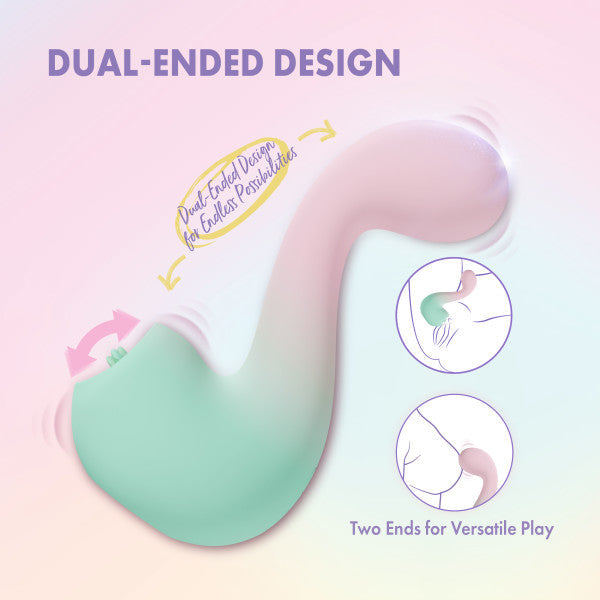 Melody Double Ended Licking Tongue & G-Spot Vibrator