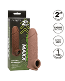 CalExotics Penis Extension Performance Maxx Life-Like 7 Inch Extension with Ball Strap - Chocolate