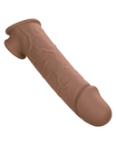 CalExotics Penis Extension Performance Maxx Life-Like 8 Inch Extension with Ball Strap - Chocolate