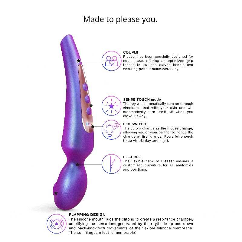 The Pleaser Flapping Oral Sex Vibrator