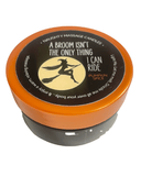 Kama Sutra Candle Pumpkin Spice Erotic Massage Candle - A Broom Isn't the Only Thing I Can Ride