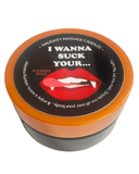 Kama Sutra Candle Pumpkin Spice Erotic Massage Candle - I Wanna Suck Your...