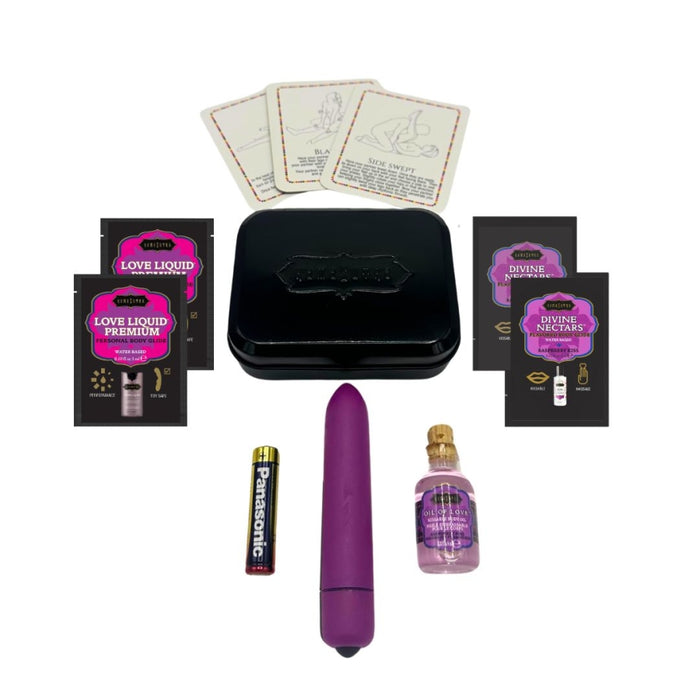 The Kama Sutra Weekender Sensual Play Kit - Raspberry Kiss