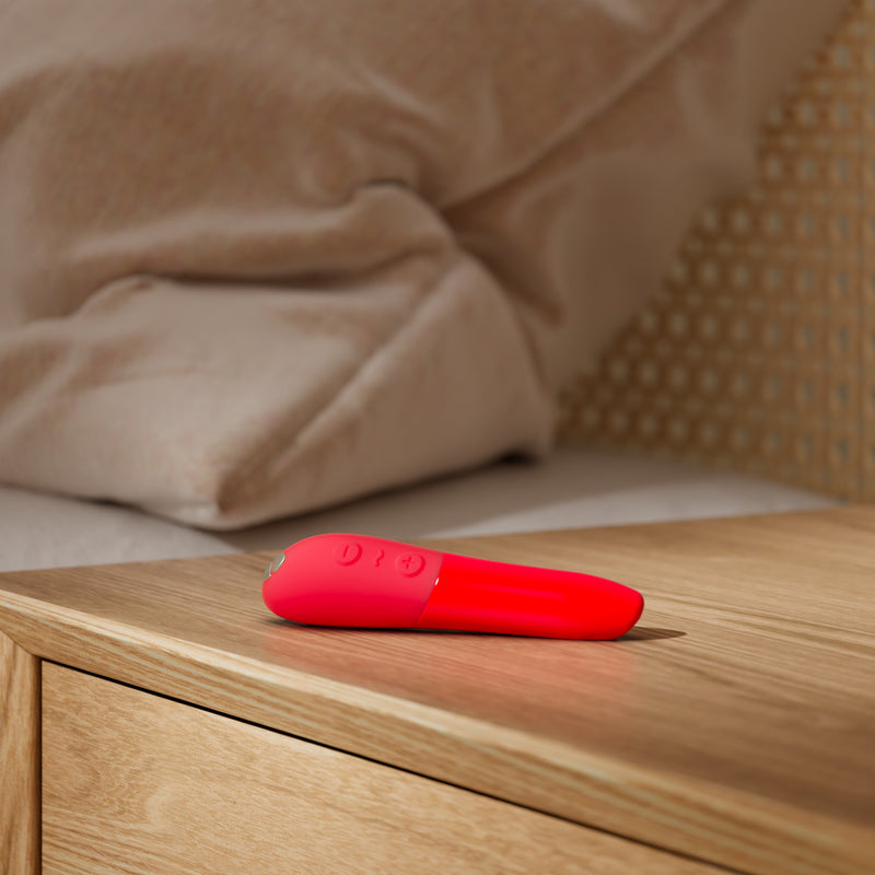 We-Vibe Tango X Powerful Cherry Red Bullet Vibrator