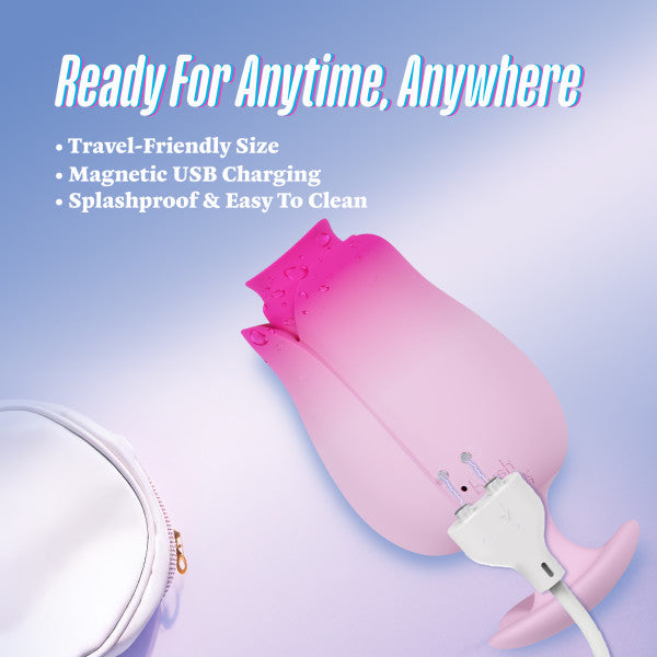 Tulip Trance Licking Sucking Clitoral Vibrator