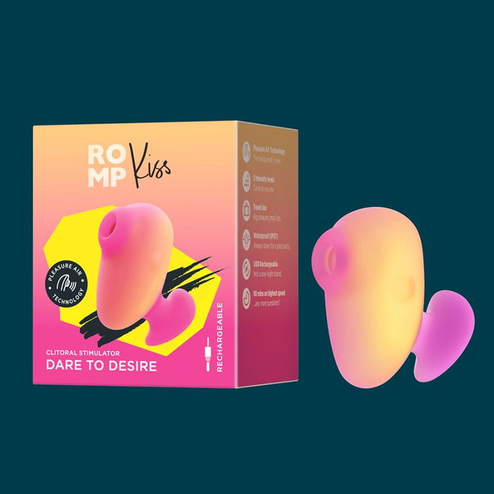 Romp Kiss Beginner Air Pulsation Clitoral Stimulator