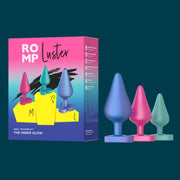 Romp Luster Set of 3 Graduated Butt Plugs