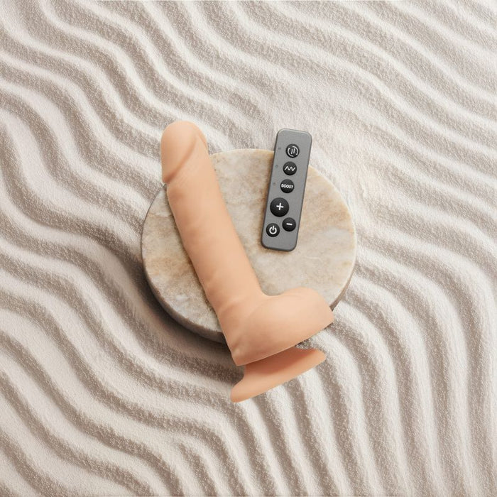 Strap on Me Rotating Vibrating Realistic Vanilla Dildo