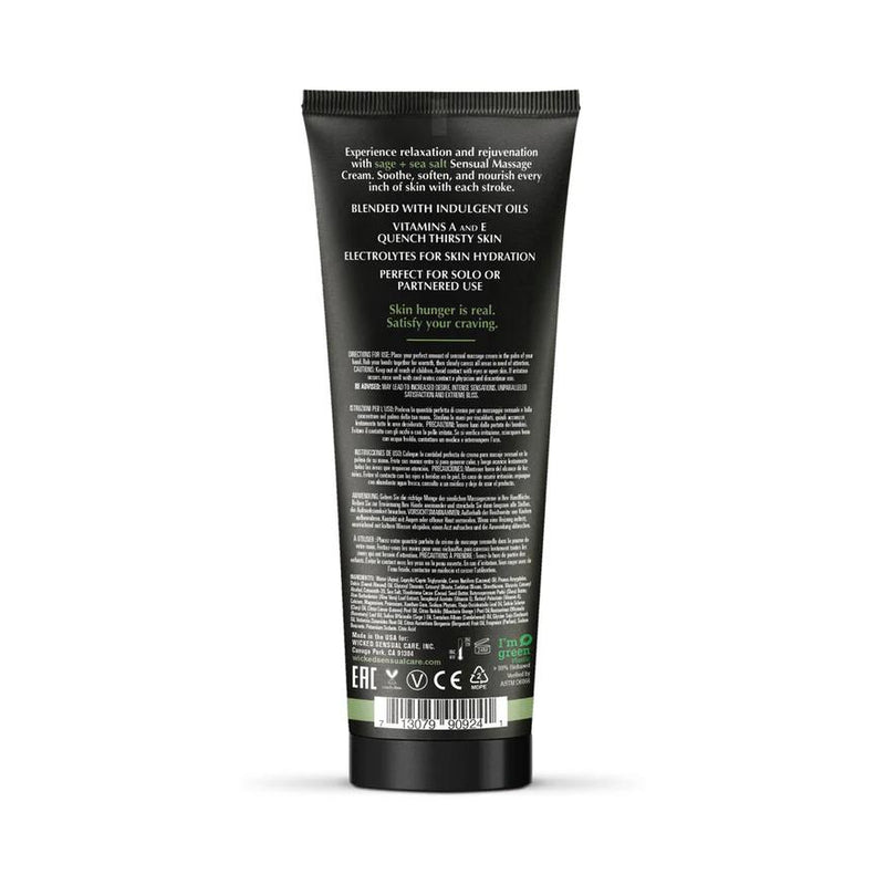 Wicked Sensual Sage & Sea Salt Massage Cream