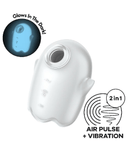 Satisfyer Vibrator Satisfyer Glowing Ghost Air Pulsation Vibrator - Blue