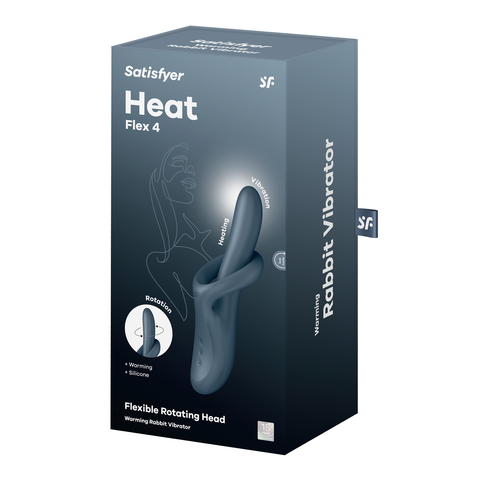 Satisfyer Heat Flex Rotating Warming Rabbit Vibrator