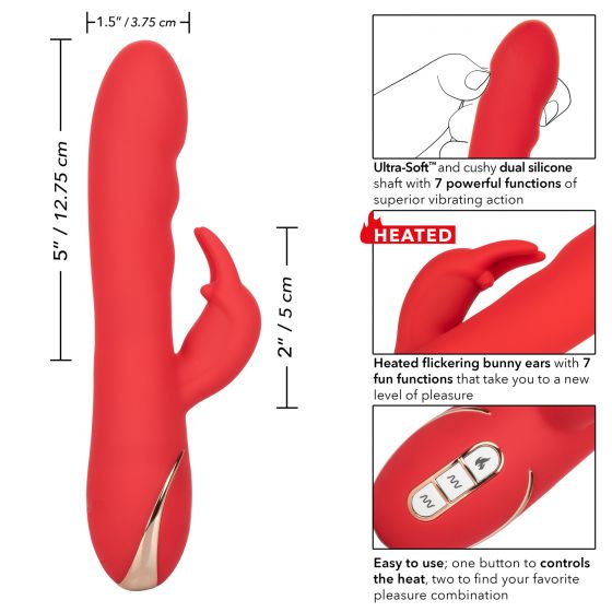 Jack Rabbit Signature Heated Silicone Ultra-Soft Rabbit