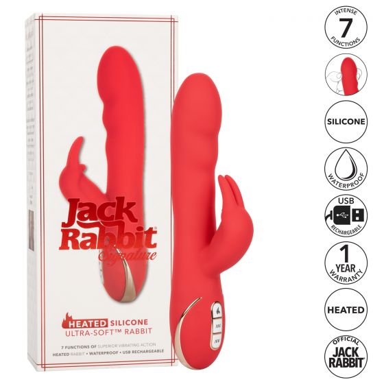 Jack Rabbit Signature Heated Silicone Ultra-Soft Rabbit