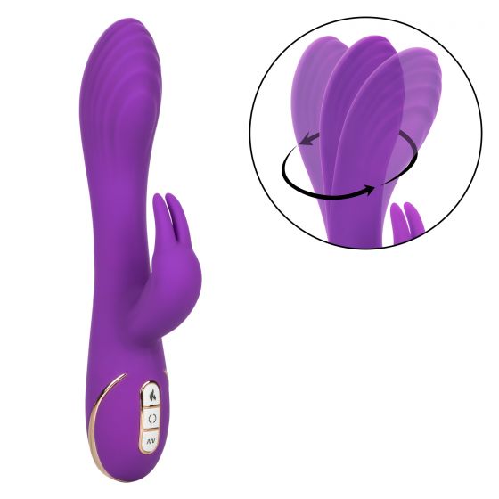 Jack Rabbit Signature Heated Silicone Rotating "G" Rabbit