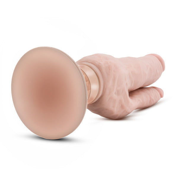 Dr Skin 8 Inch Double Penetration Dildo - Vanilla