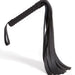 Sex and Mischief Black Faux Leather Flogger