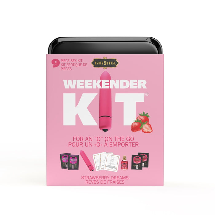 Kama Sutra Weekender Sensual Play Kit - Strawberry