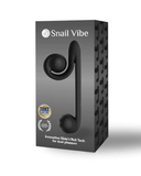 Snail Vibe Vibrator The Snail Ultra Powerful 2 Motor Dual Stimulating Vibrator - Black