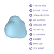 Cuddle Cloud External Palm Sized Vibrator