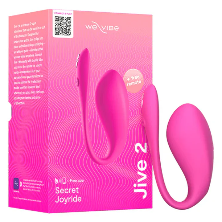 We-Vibe Jive 2 Wearable G-Spot & Clitoral Vibrator with App Control