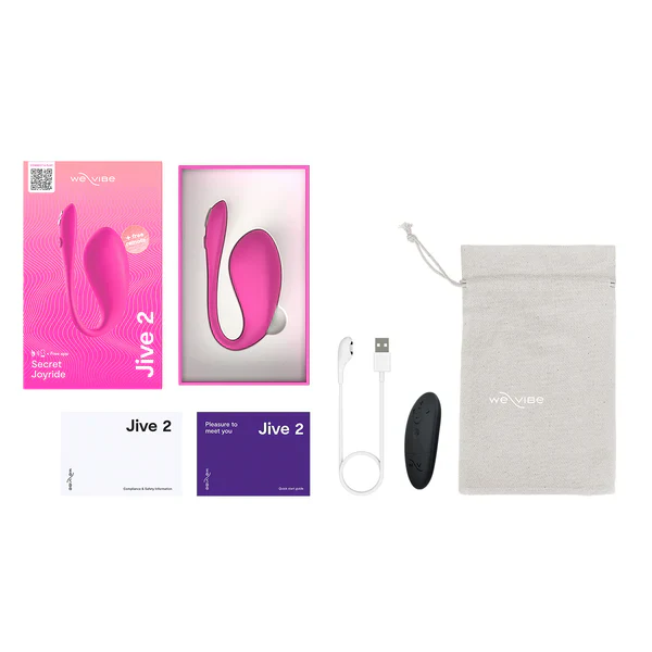 We-Vibe Jive 2 Wearable G-Spot & Clitoral Vibrator with App Control