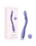Blush Vibrator Wellness Eternal Slim Ergonomic Powerful Remote Control Wand - Lavender