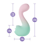 Melody Double Ended Licking Tongue & G-Spot Vibrator