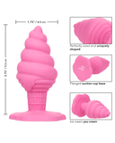 CalExotics Anal Toy Yum Bum Pink Ice Cream Butt Plug